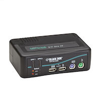 DT PRO II Desktop KVM Switch - VGA, USB or PS/2, Audio, 2-Port