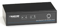 DT Series KVM Switch DT DisplayPort with USB and Audio - 2-Port