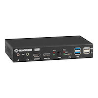 KVM Switch - UHD 4K, Dual-Monitor, HDMI/DisplayPort, USB 3.2 Gen 1, USB Type C, Audio, 2-Port