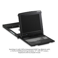 ServView 17" LCD Console Drawer with 16-Port CATx KVM Switch