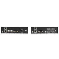 KVX Series KVM Extender Kit over CATx - 4K, Dual-Monitor, HDMI/DisplayPort, USB 2.0, Serial, Audio, Local Video
