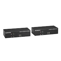 KVX Series KVM Extender Kit over Fiber - 4K, HDMI, USB 2.0, Serial, Audio, Local Video