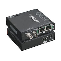 LBH100 Series Fast Ethernet (100-Mbps) Hardened Temperature Switch - 10/100-Mbps Copper RJ45, 100-Mbps Multimode Fiber, 1300nm, 2km, 220V AC-Power