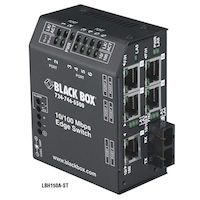 LBH150 Series Fast Ethernet (100-Mbps) Switch - 10/100-Mbps Copper RJ45, 100-Mbps Multimode Fiber, 1300nm, 2km