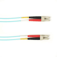 Colored Fiber OM3 50/125 Multimode Fiber Optic Patch Cable - OFNR PVC