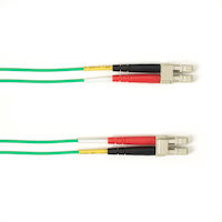 Colored Fiber OM4 50/125 Multimode Fiber Optic Patch Cable - OFNP Plenum