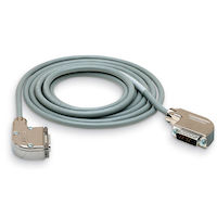 Transceiver Cable - Shielded, Stranded, PVC, Office Ethernet IEEE 802.3, Right Angle Connector