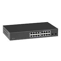 LGB2000 Series Gigabit Ethernet (1000-Mbps) Web Smart Switch - 10/100/1000-Mbps Copper RJ45, 100/1000-Mbps SFP