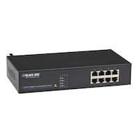 LGB400 Series Gigabit Ethernet (1000-Mbps) Switch - 10/100/1000-Mbps Copper RJ45