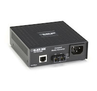 Compact Fast Ethernet (100-Mbps) Media Converter - 100-Mbps Copper to 100-Mbps Multimode Fiber, 1310nm, 2km