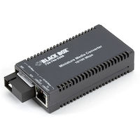 MultiPower Miniature Fast Ethernet (100-Mbps) Media Converter - 10/100-Mbps Copper to 100-Mbps Simplex Singlemode Fiber, 1550/1310nm, 2km