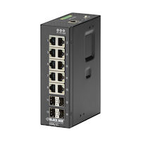 LIG1000 Series Gigabit Ethernet (1000-Mbps) Extreme Temperature Managed Switch - 10/100/1000-Mbps Copper RJ45, 100/1000-Mbps SFP