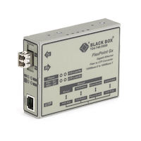 FlexPoint Gigabit Ethernet (1000-Mbps) Media Converter - 1000-Mbps Copper to 1000-Mbps Multimode Fiber, 850nm, 0.3km