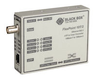 FlexPoint Ethernet (10-Mbps) Media Converter - 10-Mbps Copper to 10-Mbps ThinNet