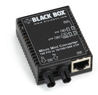 Micro Mini Fast Ethernet (100-Mbps) Media Converter - 10/100/1000-Mbps Copper to 100-Mbps Singlemode Fiber, 1310nm, 30km