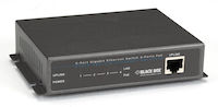 LPB1200 Series Gigabit Ethernet (1000-Mbps) PoE Switch - (1) 10/100/1000-Mbps Copper RJ45, (4) RJ45 PoE