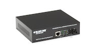LPM600 Series Fast Ethernet (100-Mbps) PoE Media Converter - 10/100-Mbps Copper to 100-Mbps Multimode Fiber, 1300nm, 2km, ST
