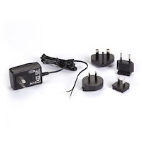 Wallmount Power Supply with Bare Leads - 100-240 VAC/12-VDC