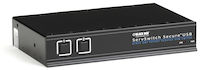 Secure Single-Head DVI-I USB KVM Switch - EAL4+, EAL2+, Certified