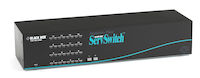 Multiplatform Matrix KVM Switch for PC and Sun - (Slim Chassis Style) 4 Users x 16 CPUs