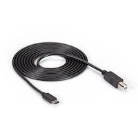 USB 3.1 Cable - Type C Male to USB 2.0 Type B Male, 2-m (6.5-ft.)