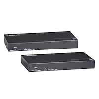 Video Extender - DisplayPort, RS232, Audio, USB 2.0, 4K