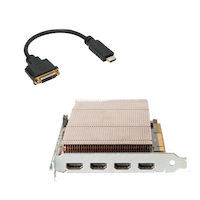 Radian Video Wall Processor Capture Card - HD/DVI with Splitter Cables, 4-Channel