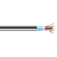 GigaTrue® CAT6A 650-MHz Solid Ethernet Bulk Cable - Shielded (F/UTP), CMR PVC, 1000-ft. (304.8-m) Spool
